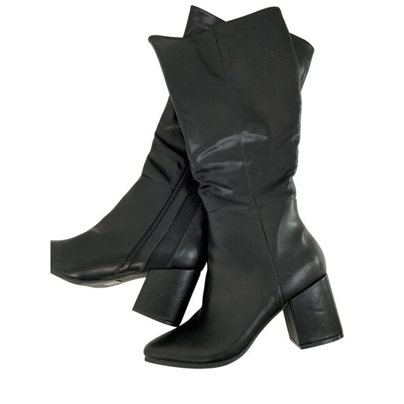 Lane Bryant Women's Dream Cloud Knee-High Boot 11W Black Wide Calf NWT 8771 - Picture 2 of 7